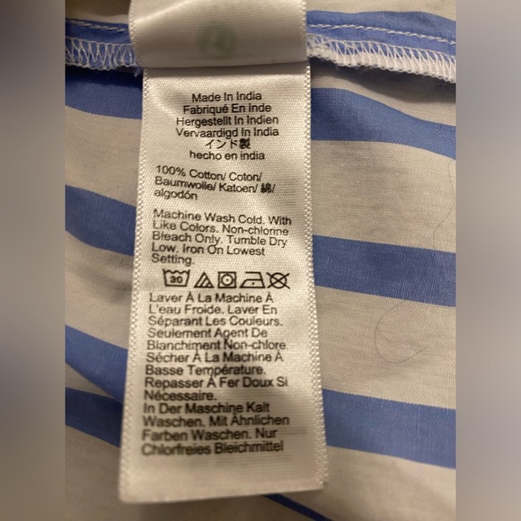 J. Crew Tiered cotton poplin mini dress in Barrie stripe- XXS - Picture 16 of 16